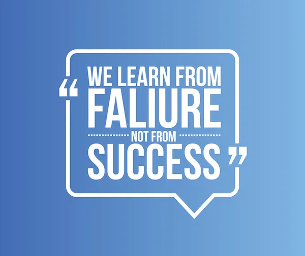 Learn From Failure 01 jpg Failure is Not Fatal, It Can be The Stepping Stone to Success