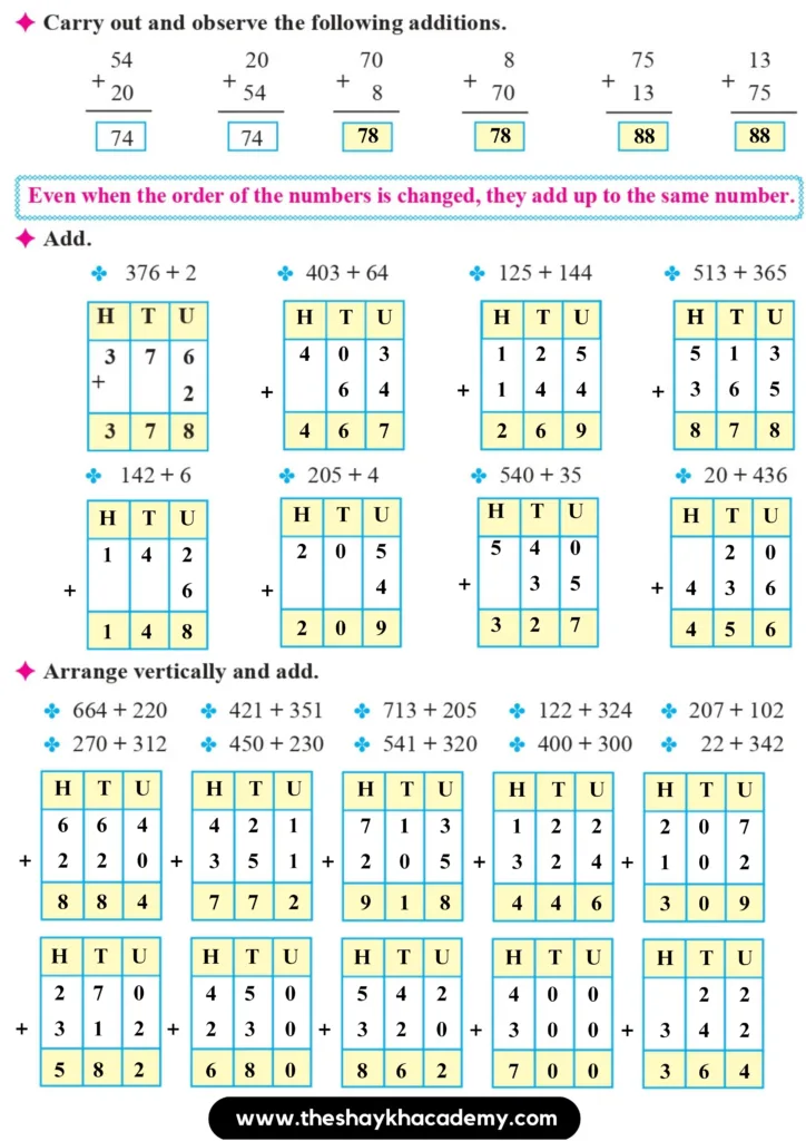 25 20230831 232939 0001 Lesson 3 – Addition without Carrying Over