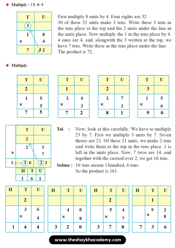 56 20230902 204857 0005 Part Two – Lesson 3 - Multiplication