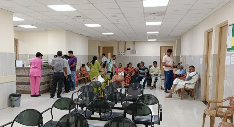 अस्पताल में एक घंटा