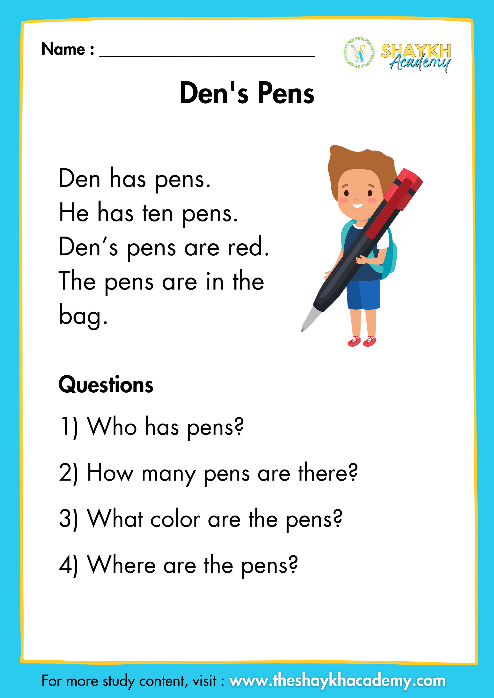 Den's Pens