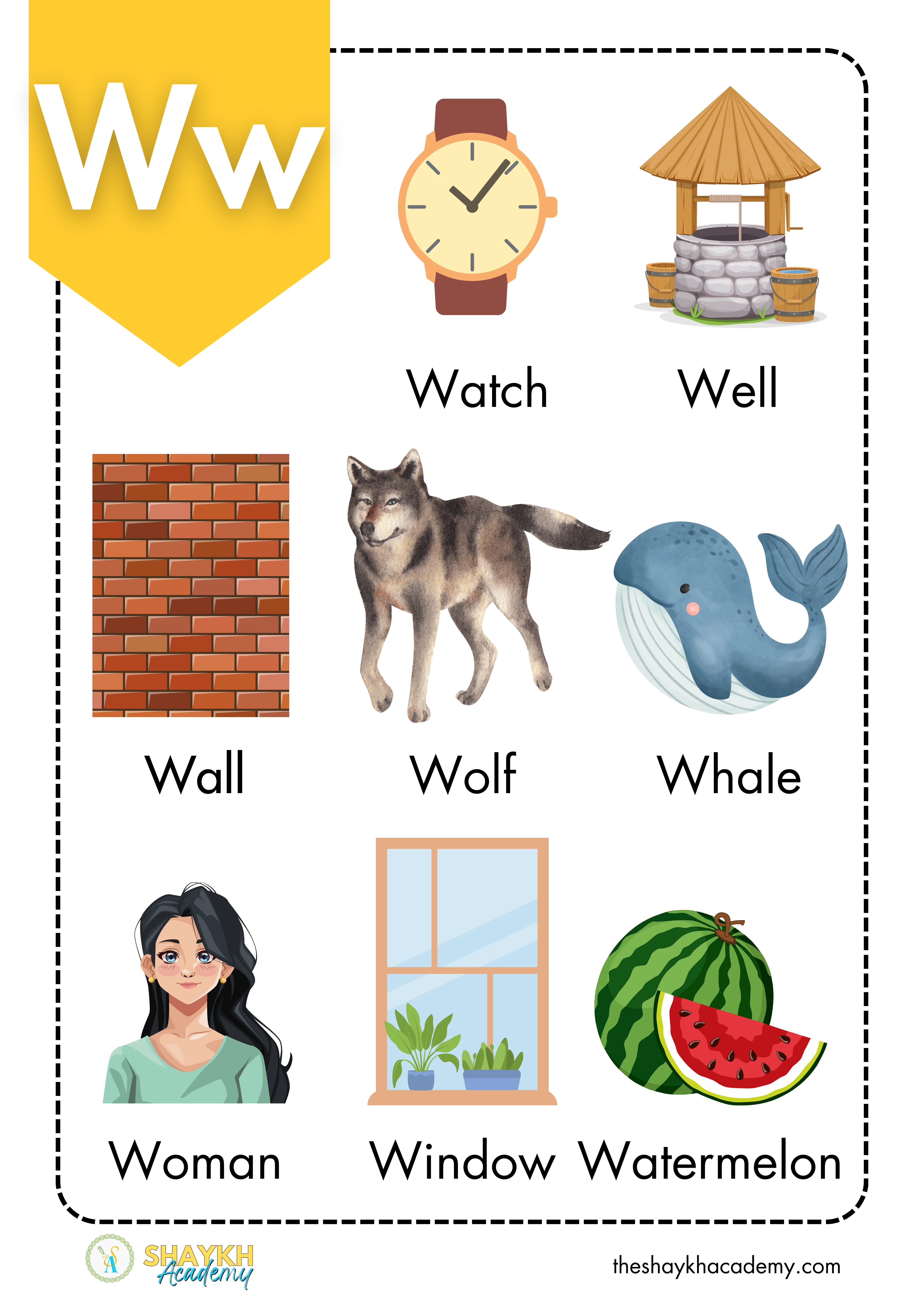 Alphabet W