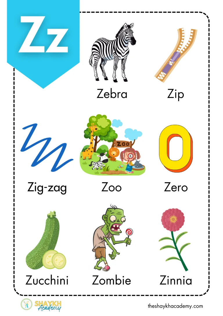Alphabet Z
