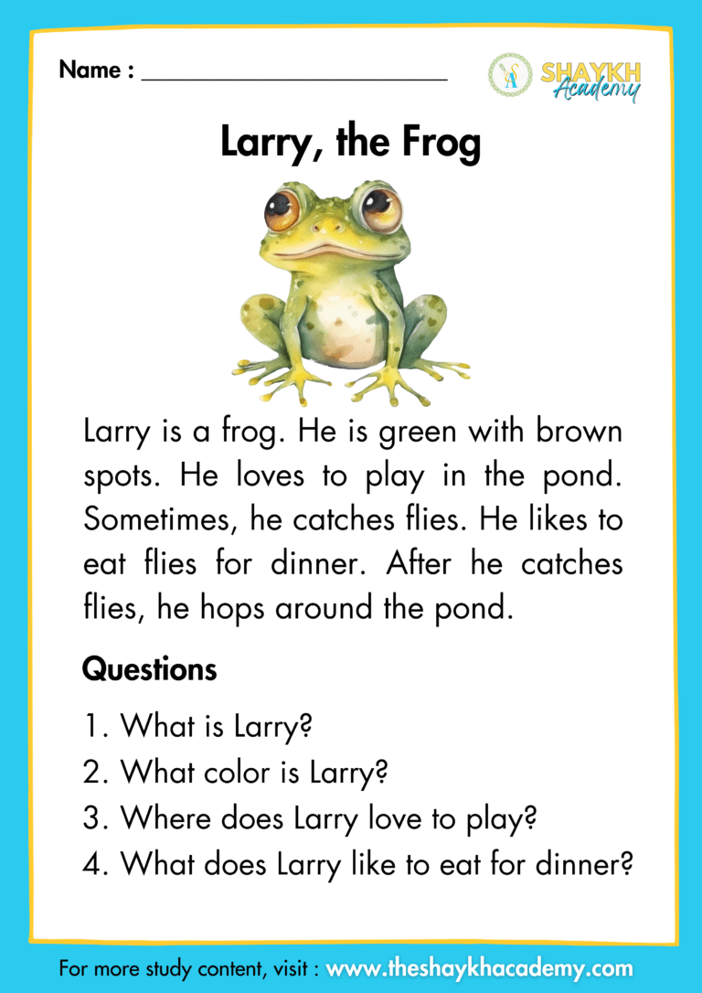 Larry the Frog
