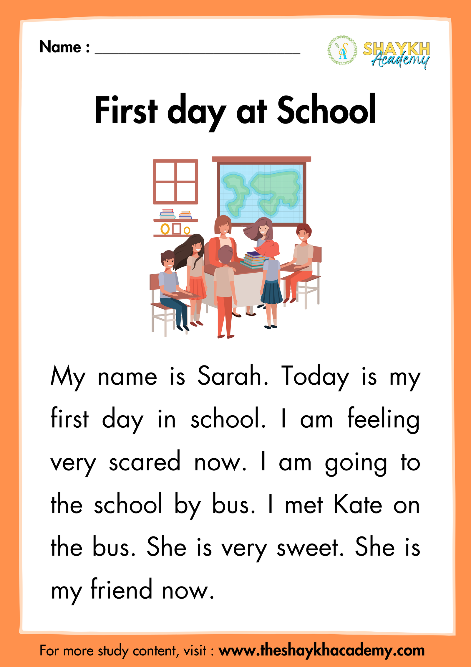 First day at School