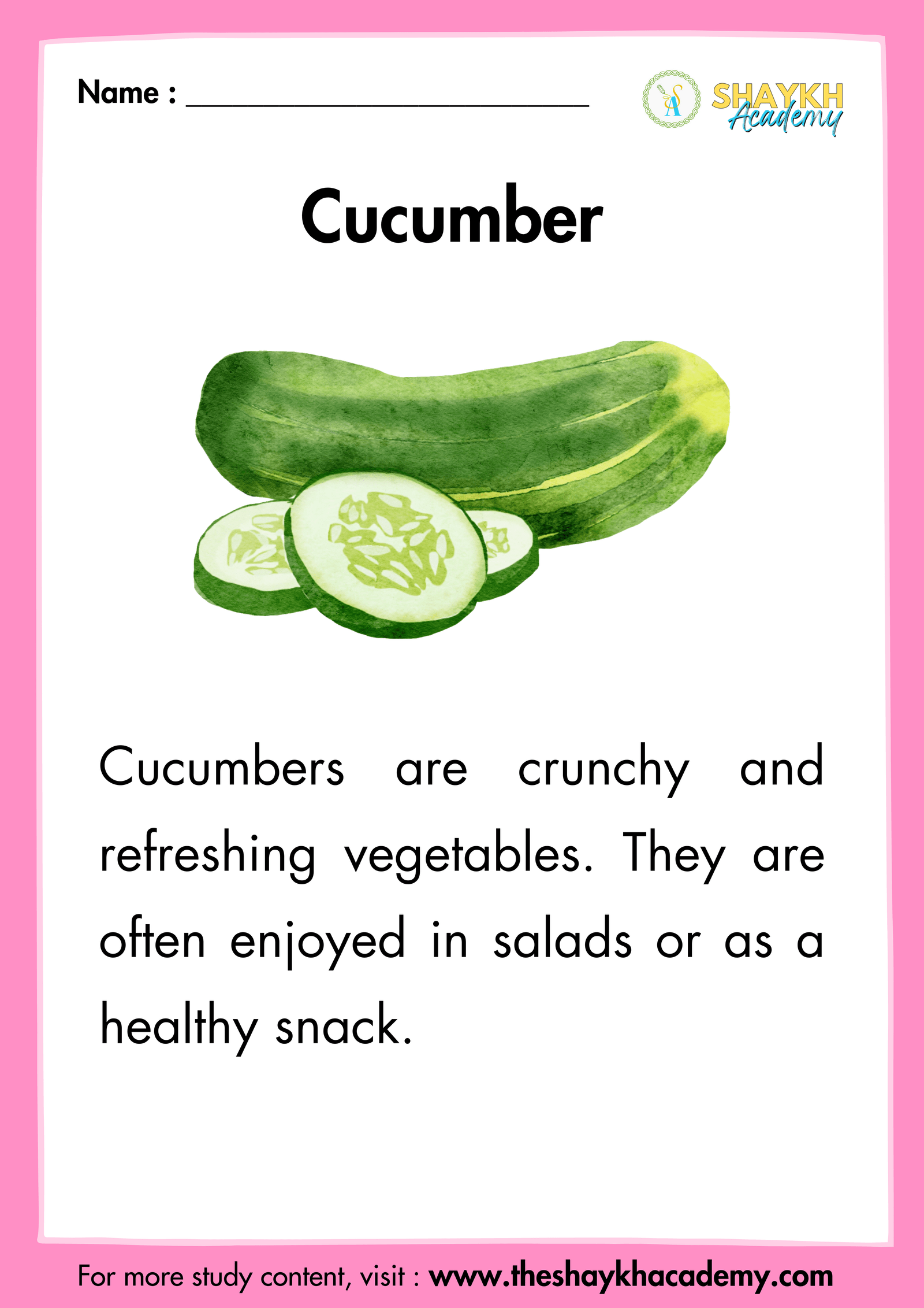 Cucumber