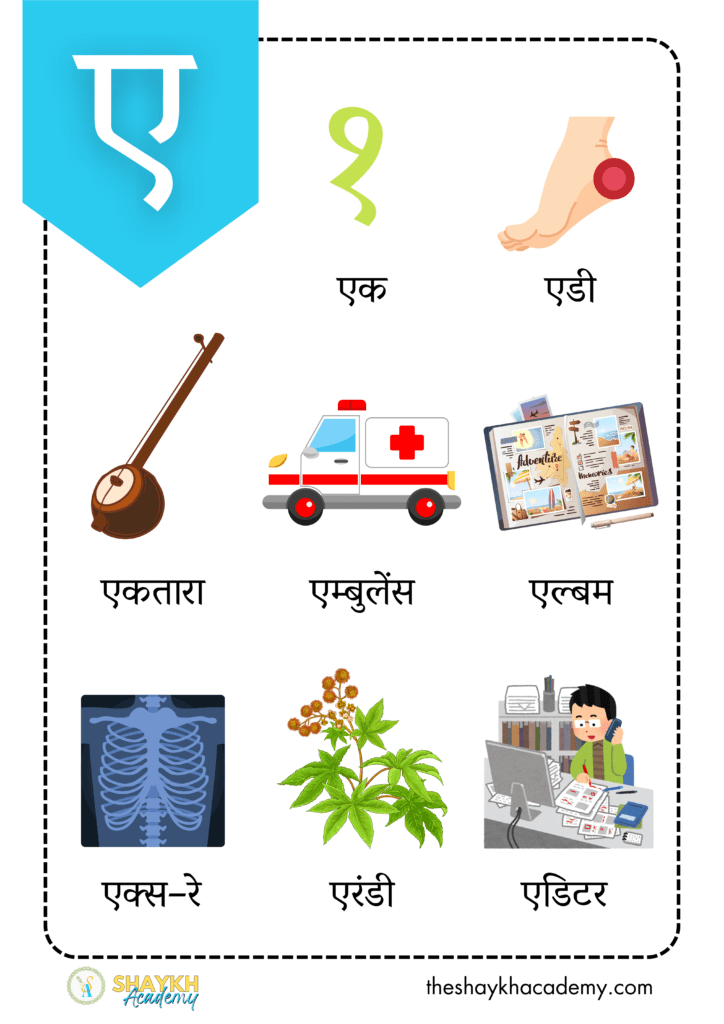 हिंदी वर्णमाला