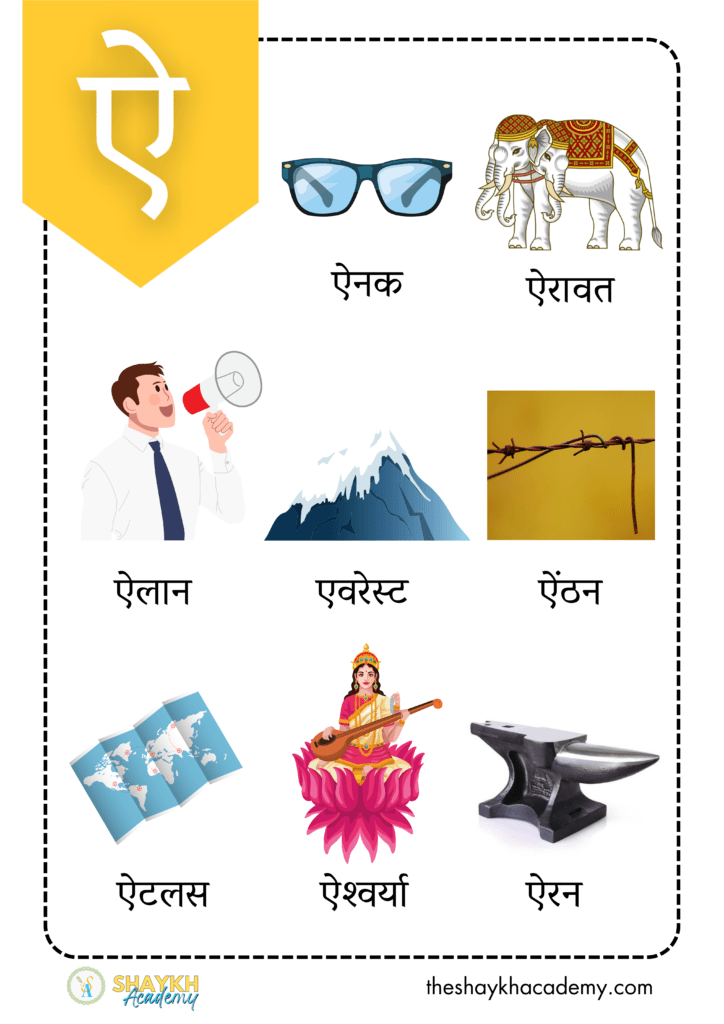 हिंदी वर्णमाला