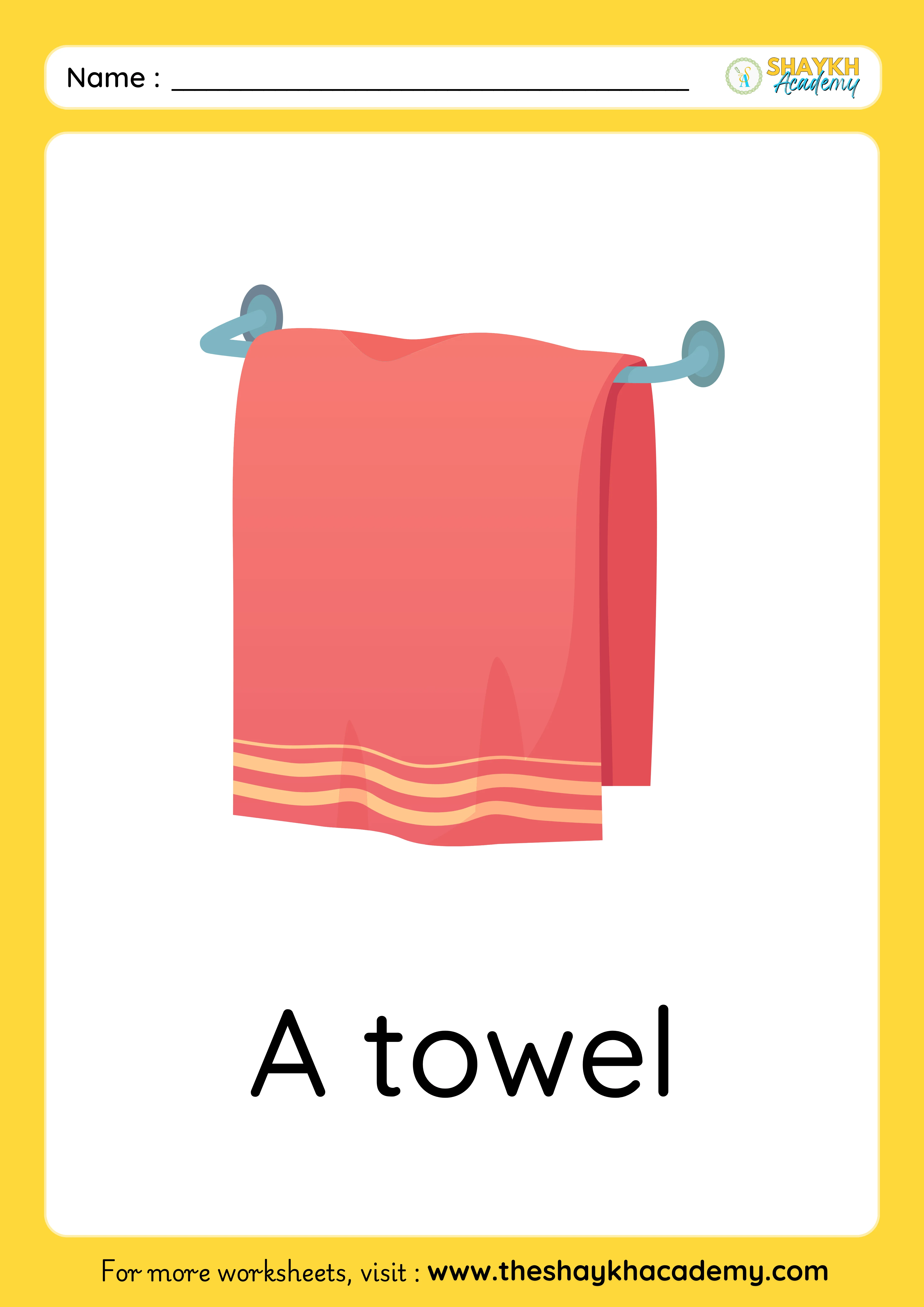 towel