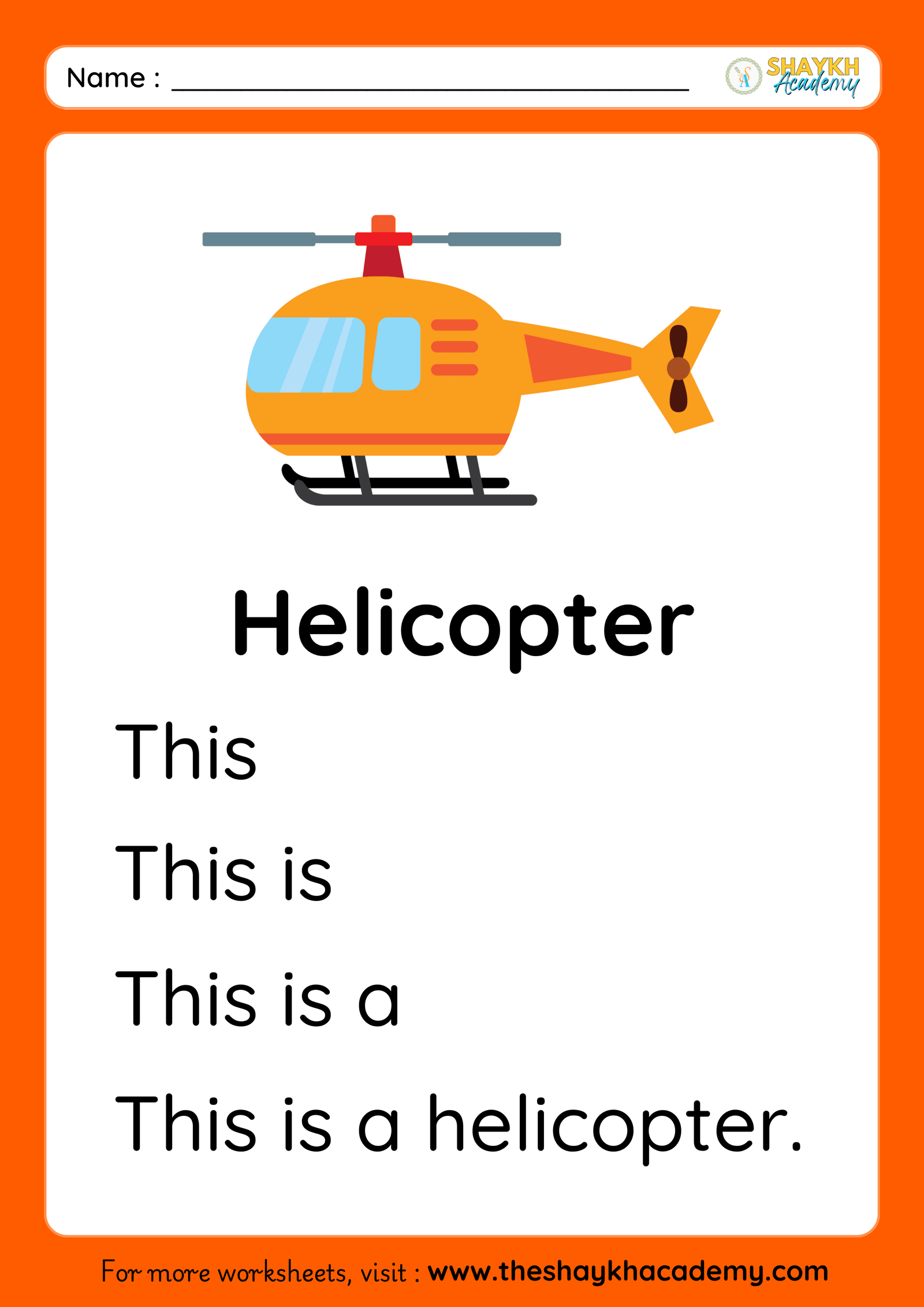Helicopter