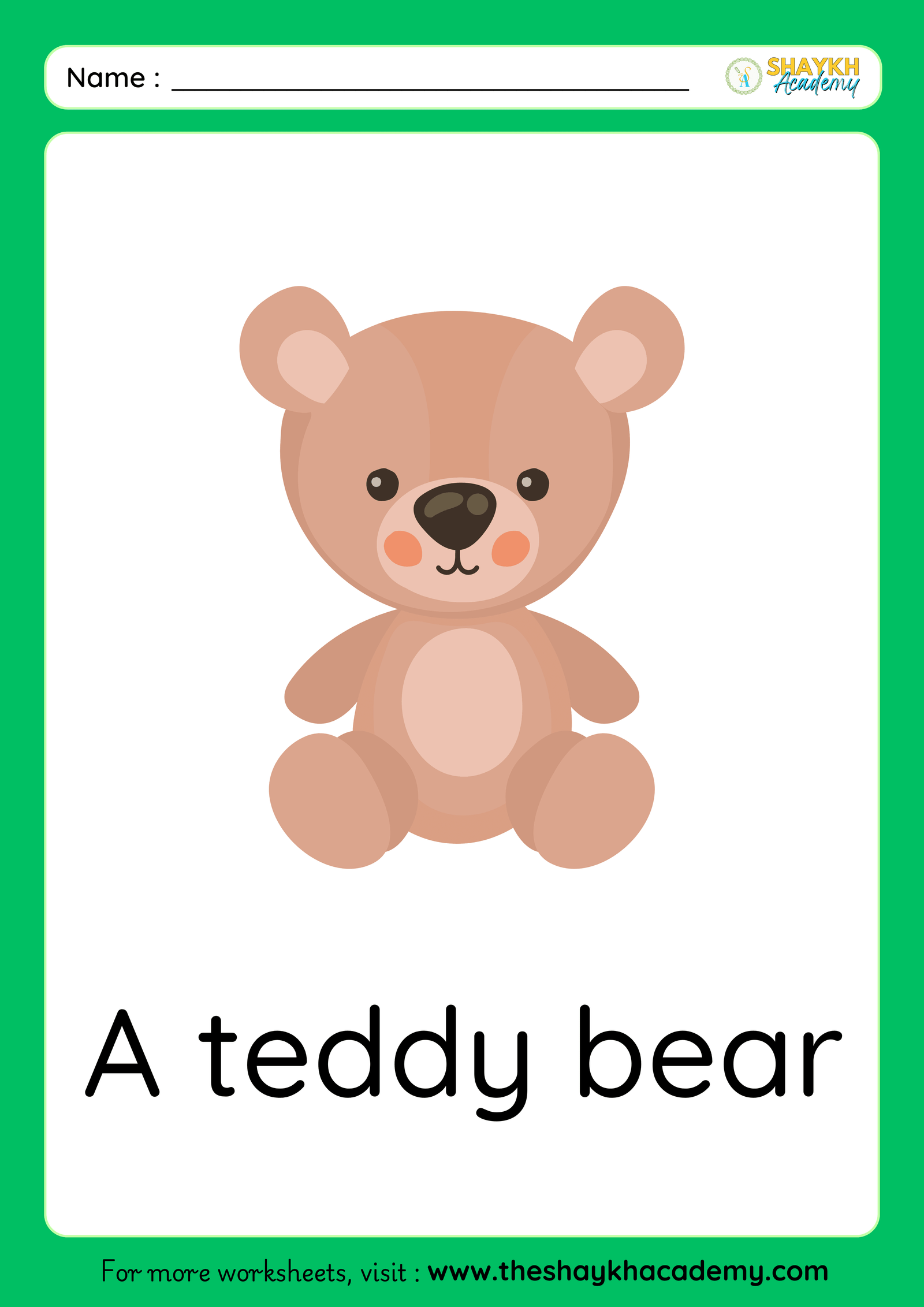 teddy bear
