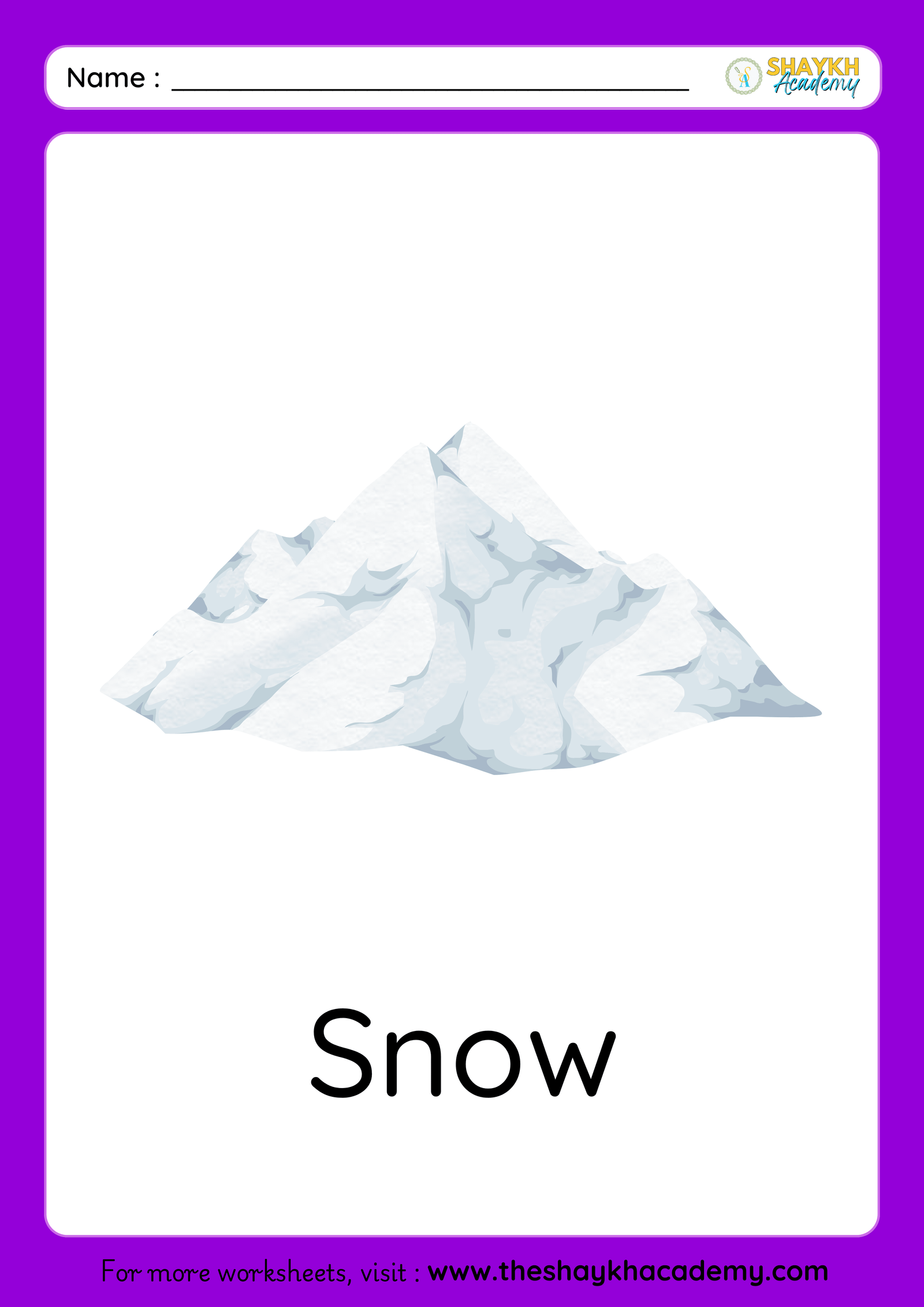 snow