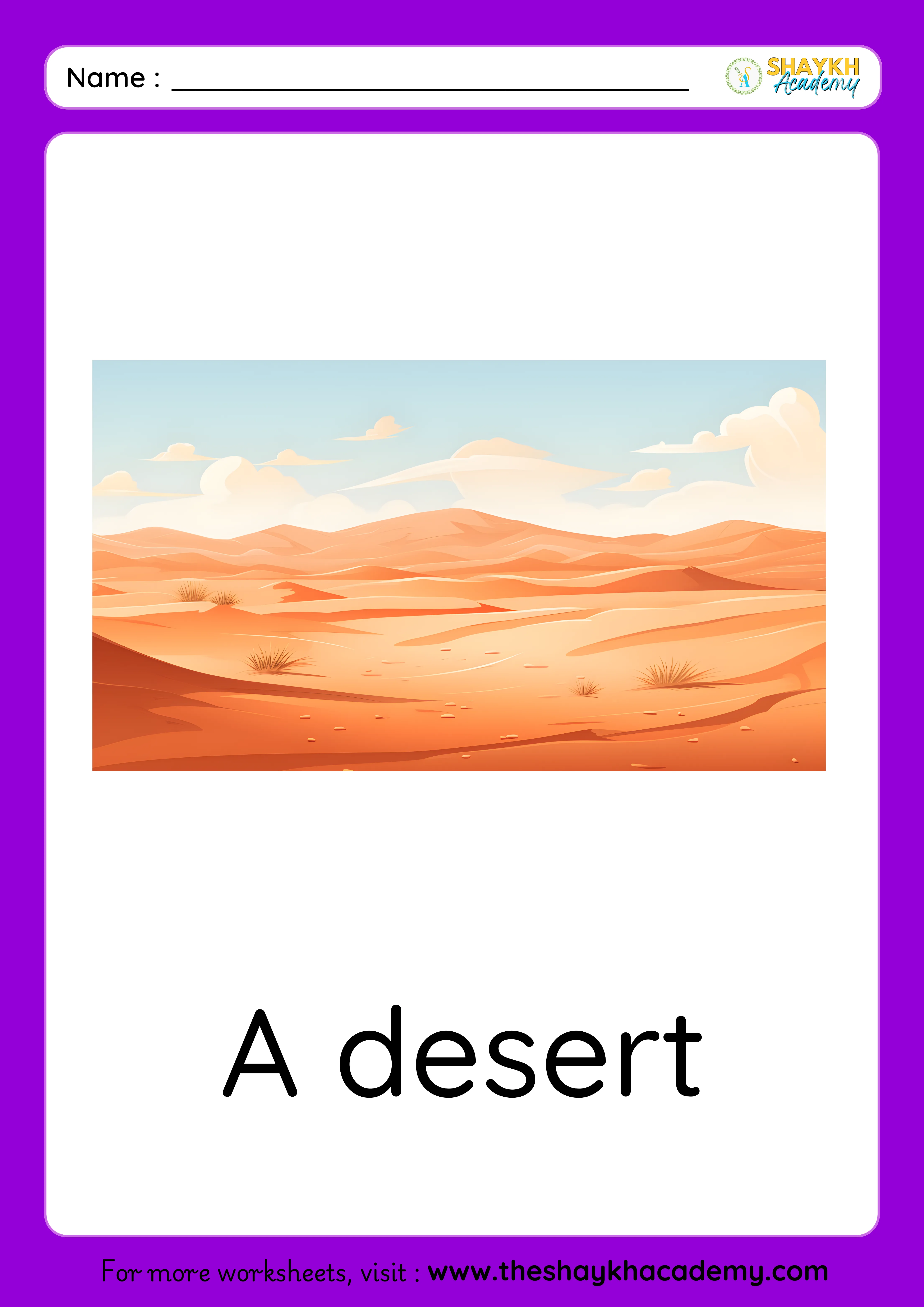 desert