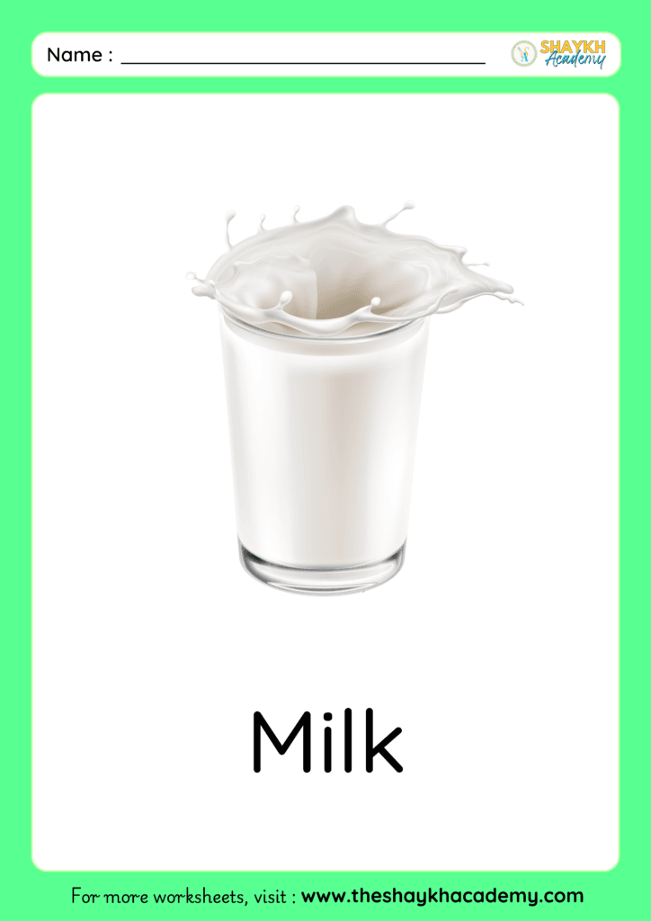 milk