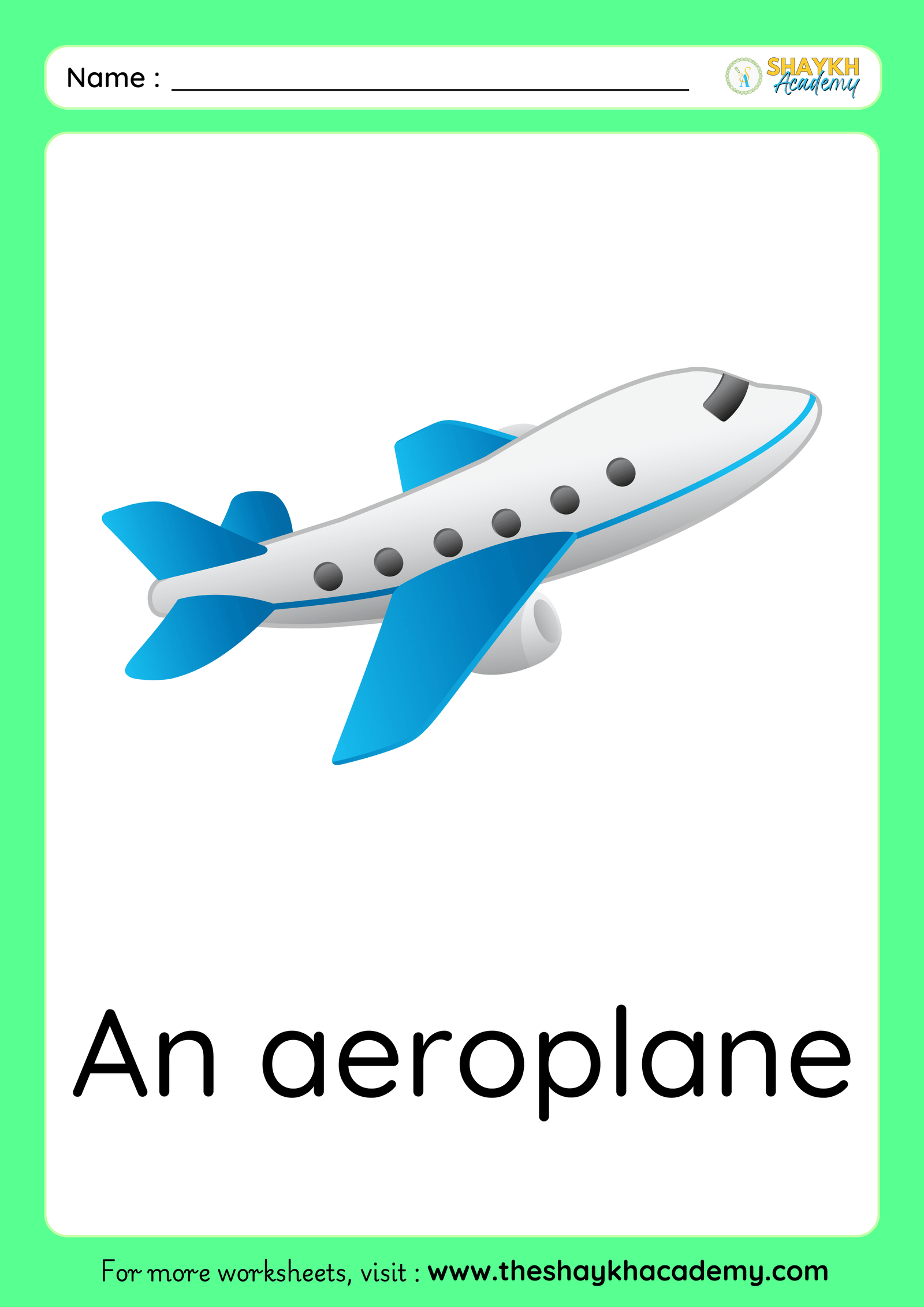aeroplane