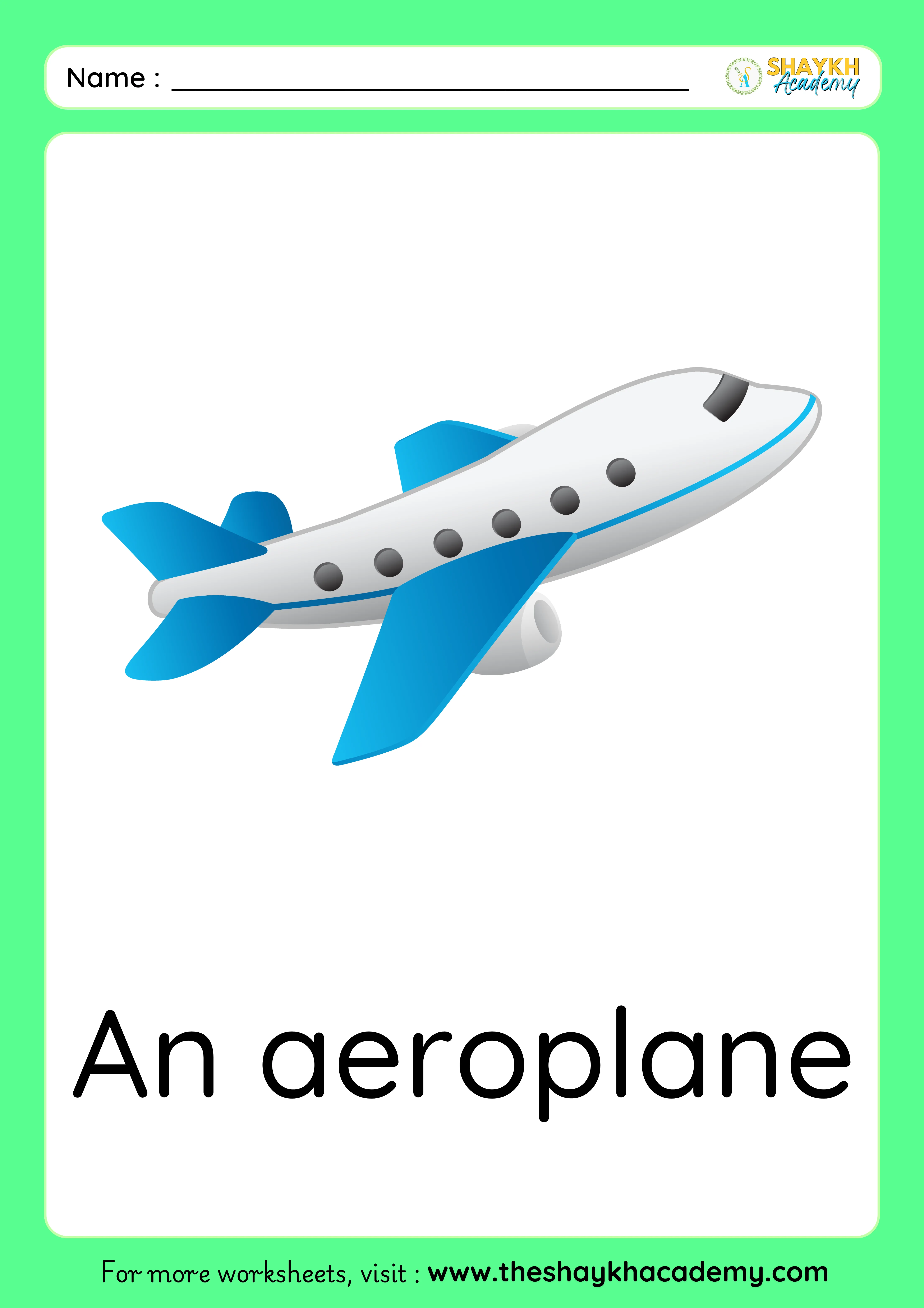 aeroplane