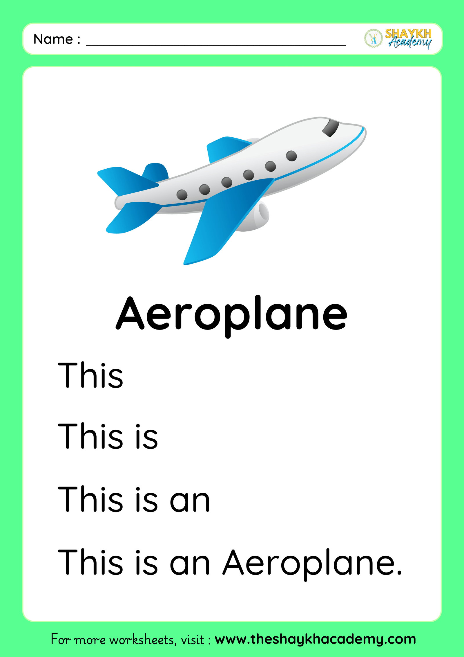 Aeroplane