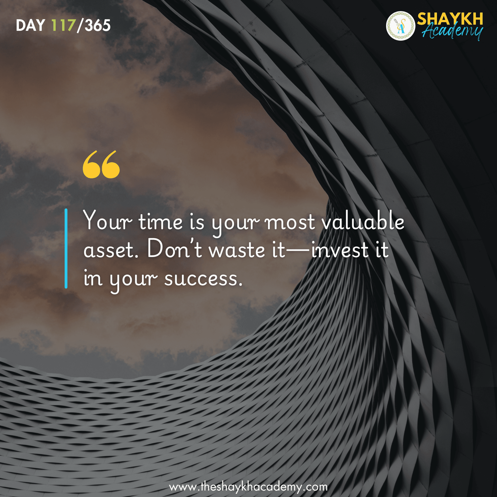 Your time is your most valuable asset. Don’t waste it—invest it in your success.