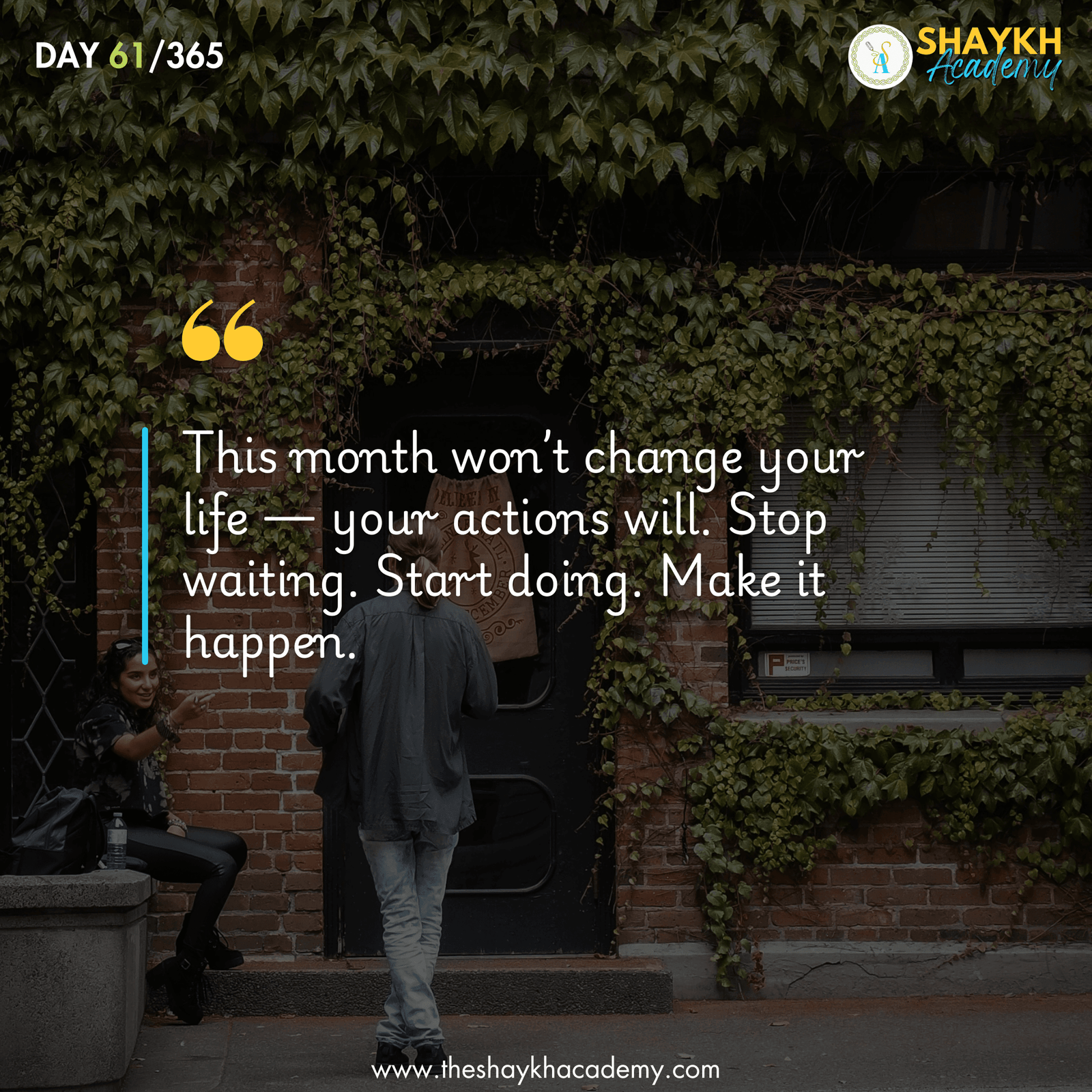 This month won’t change your life — your actions will. Stop waiting. Start doing. Make it happen.