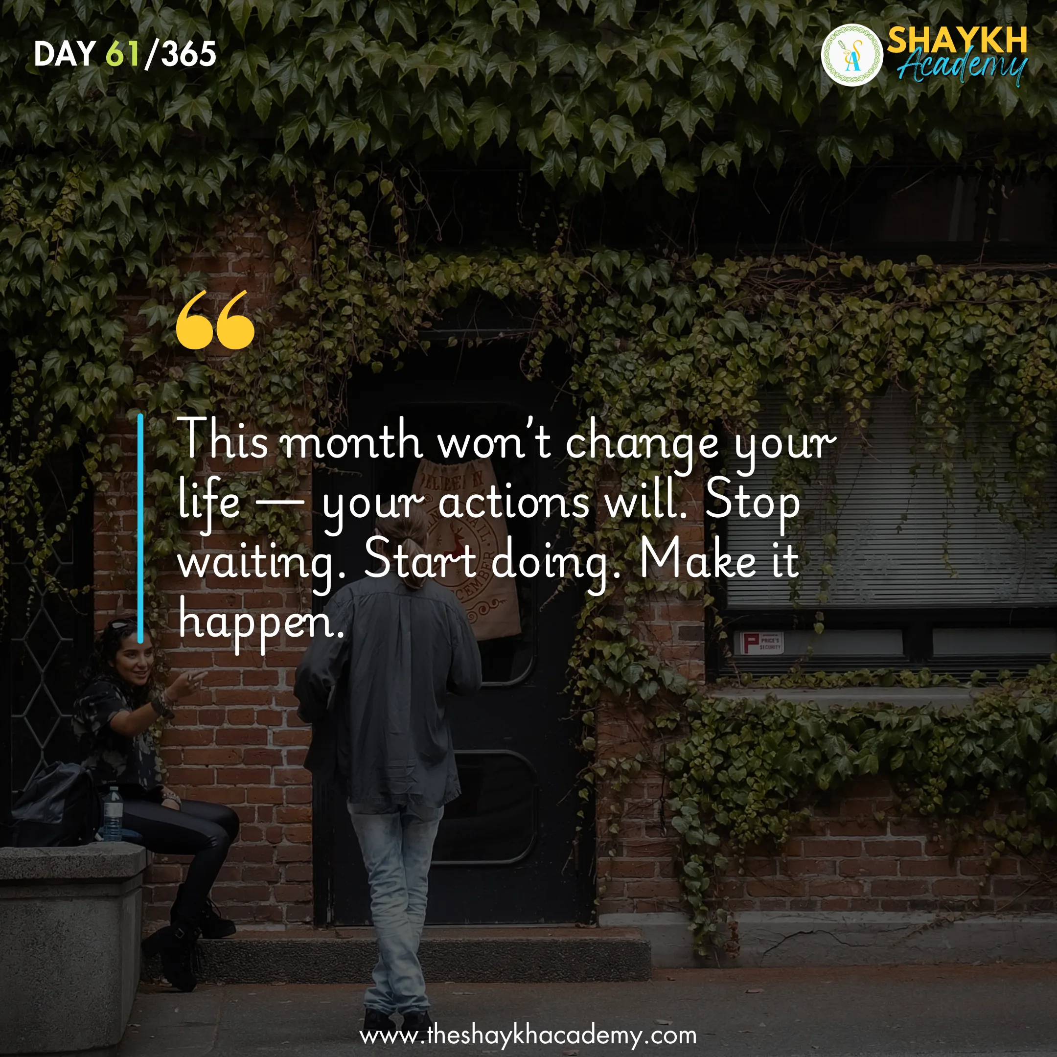 This month won’t change your life — your actions will. Stop waiting. Start doing. Make it happen.