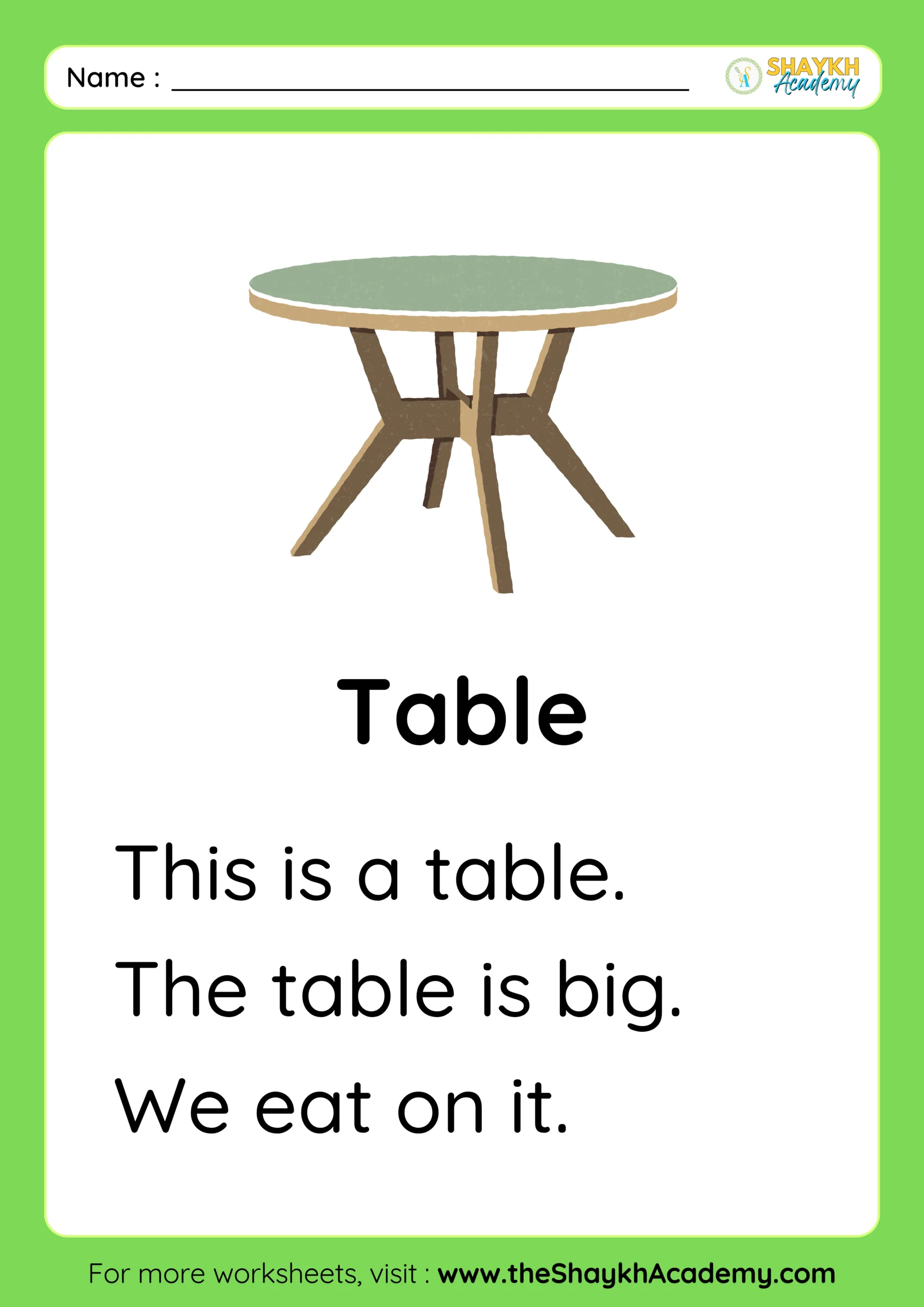 Table