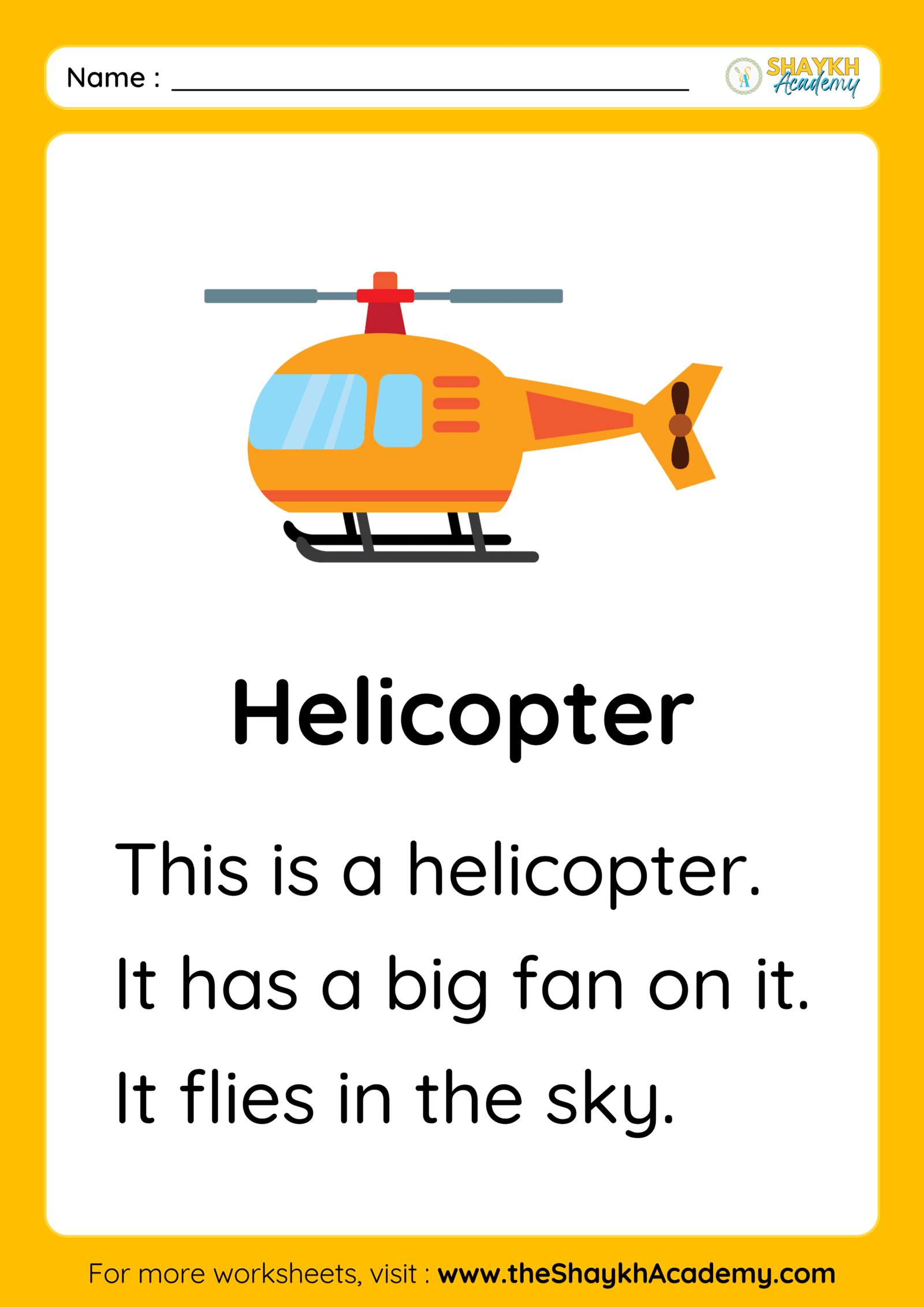 Helicopter