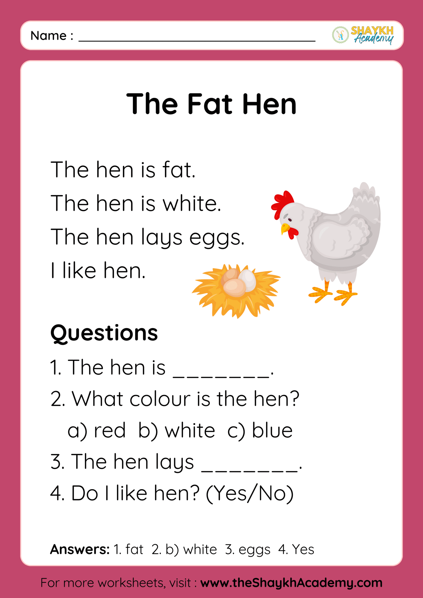 The Fat Hen