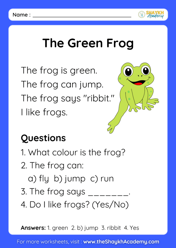 The Green Frog