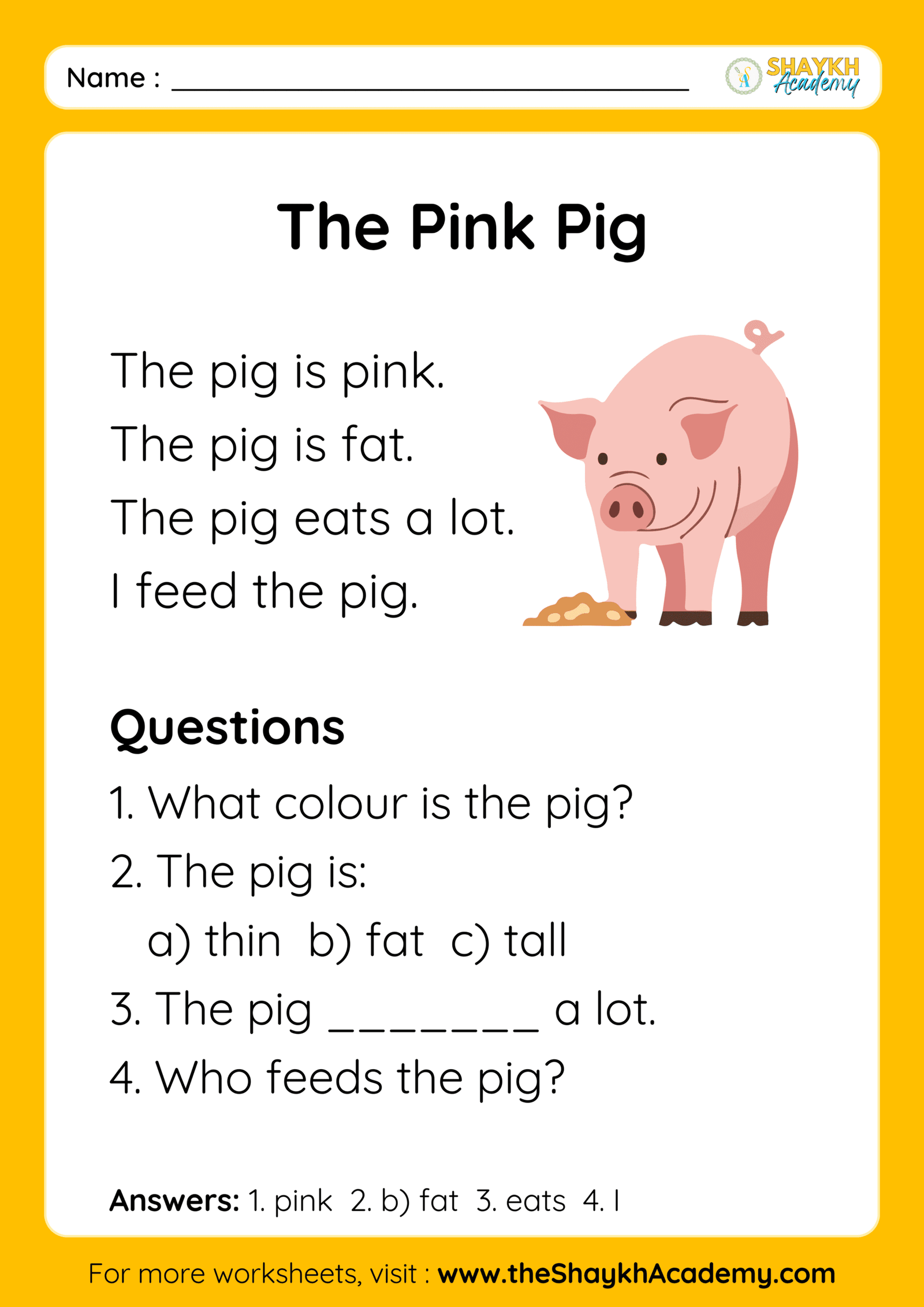 The Pink Pig
