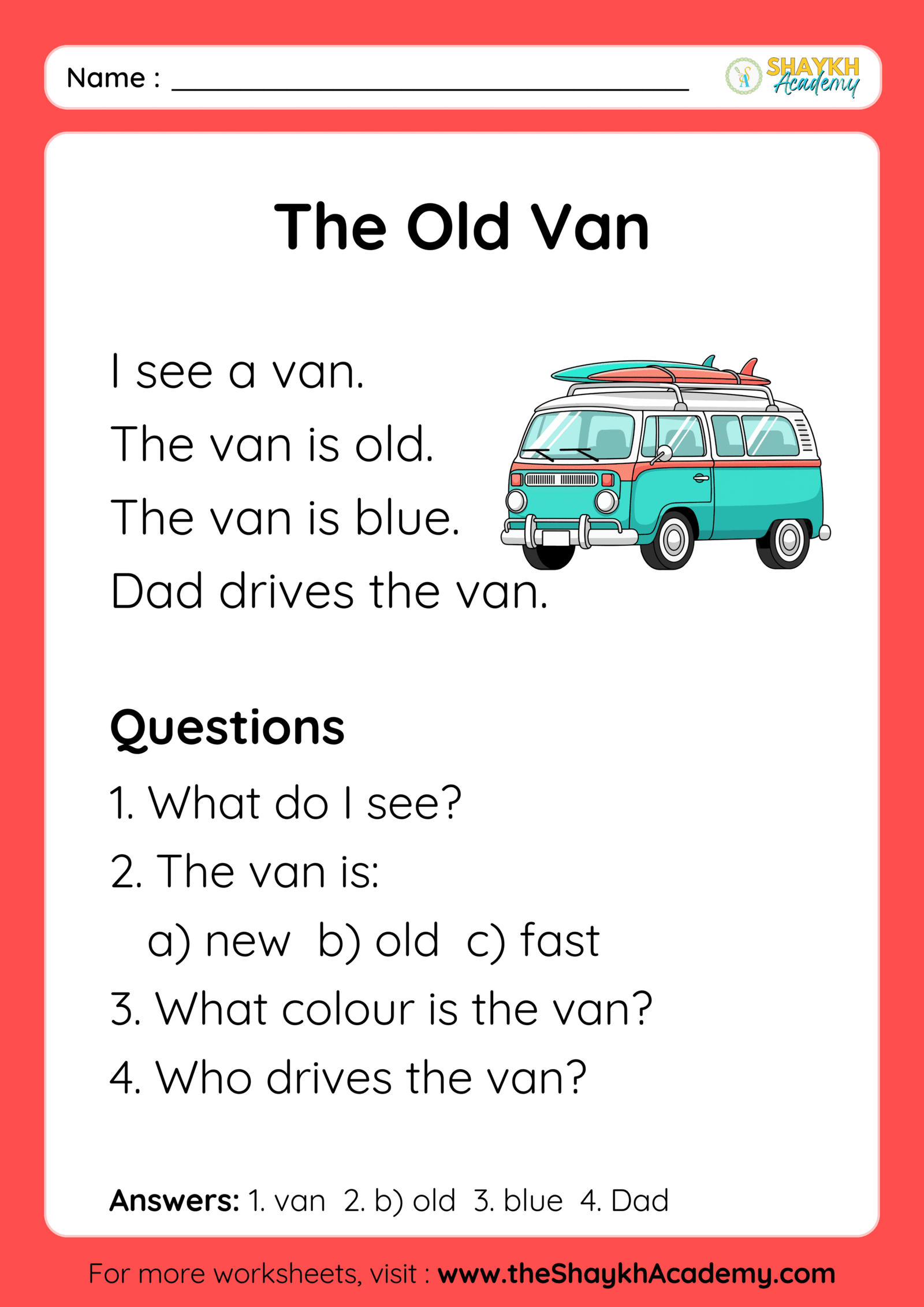 The Old Van