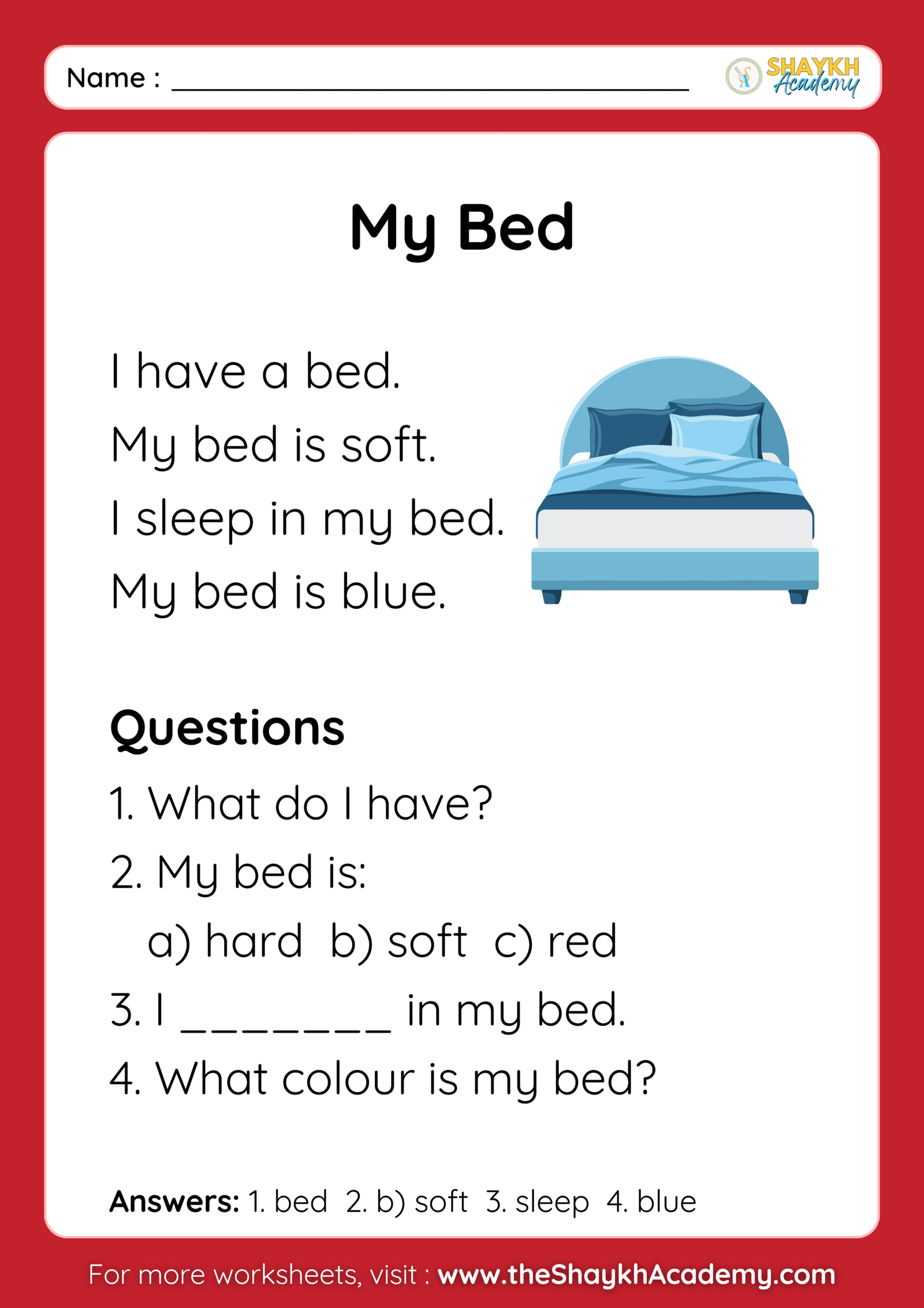 My Bed
