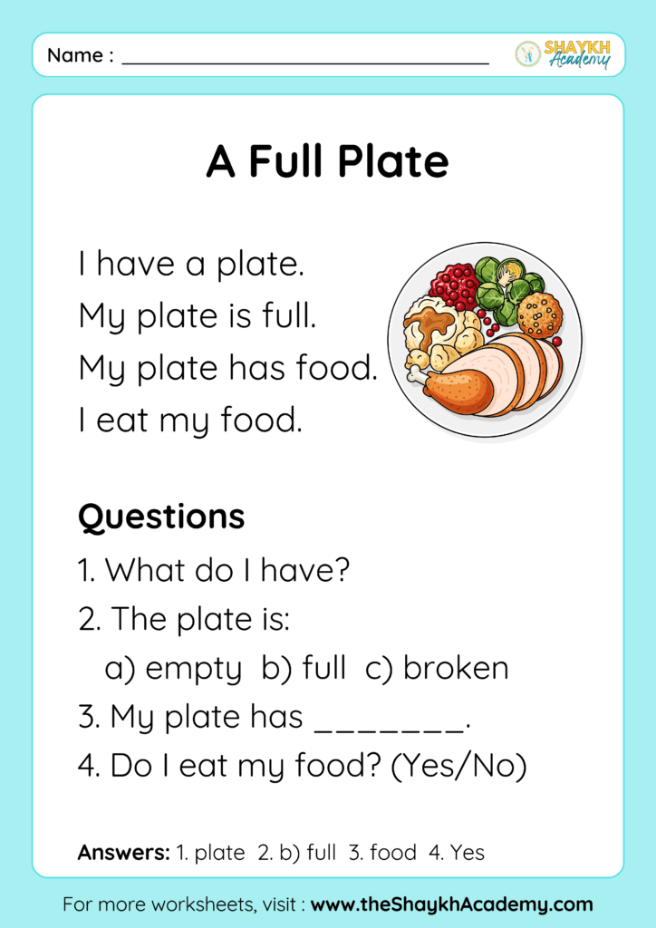 A Full Plate