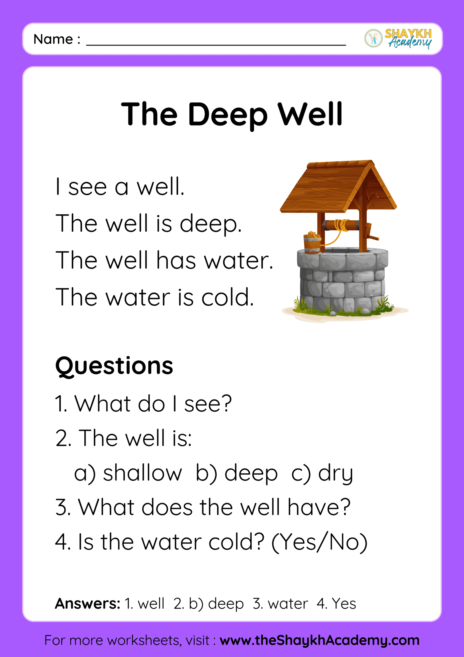 The Deep Well