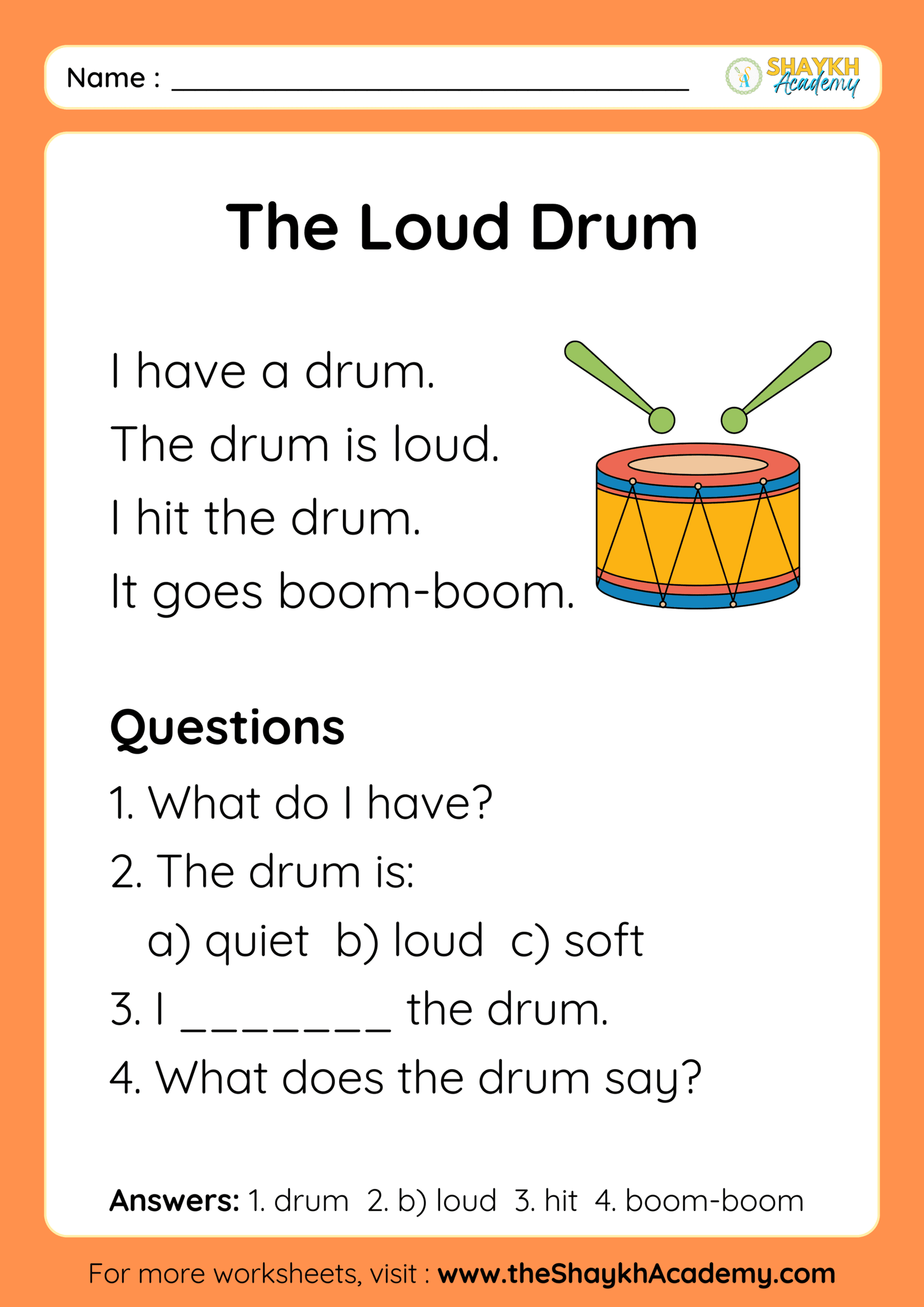 The Loud Drum
