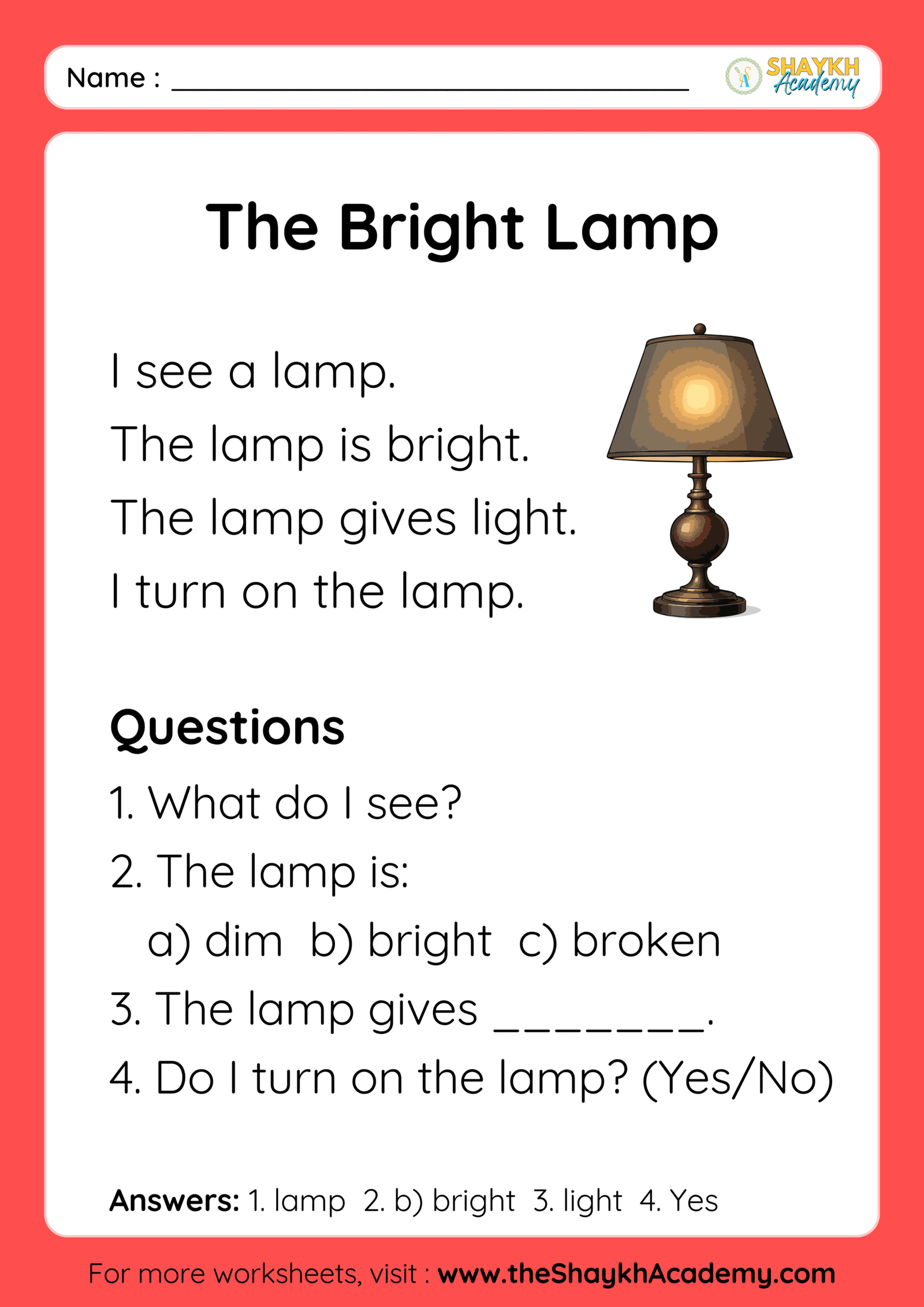 The Bright Lamp