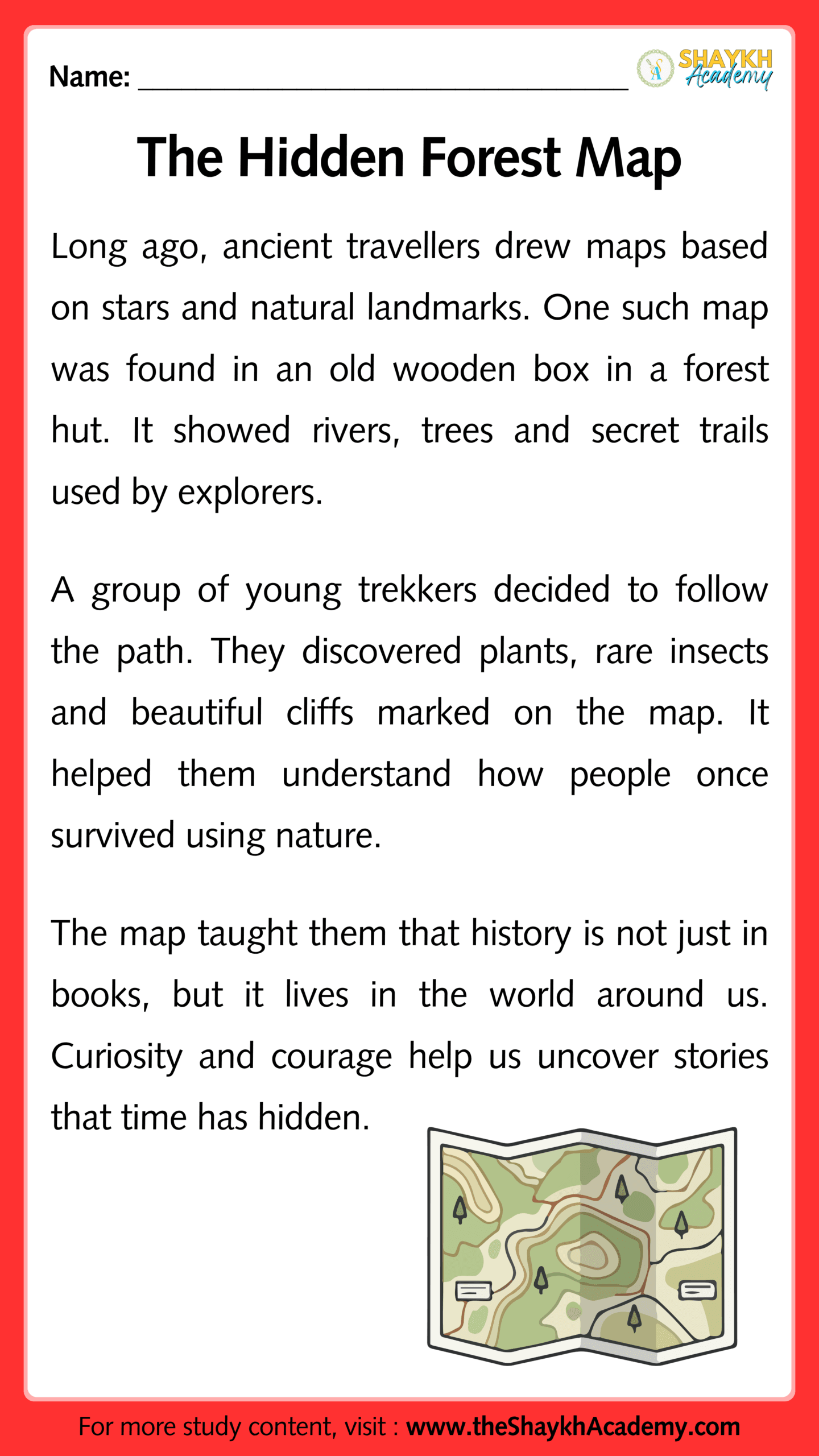 The Hidden Forest Map