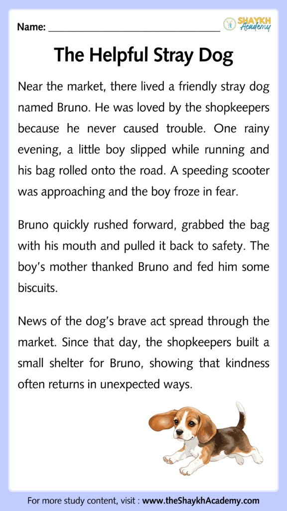 The Helpful Stray Dog