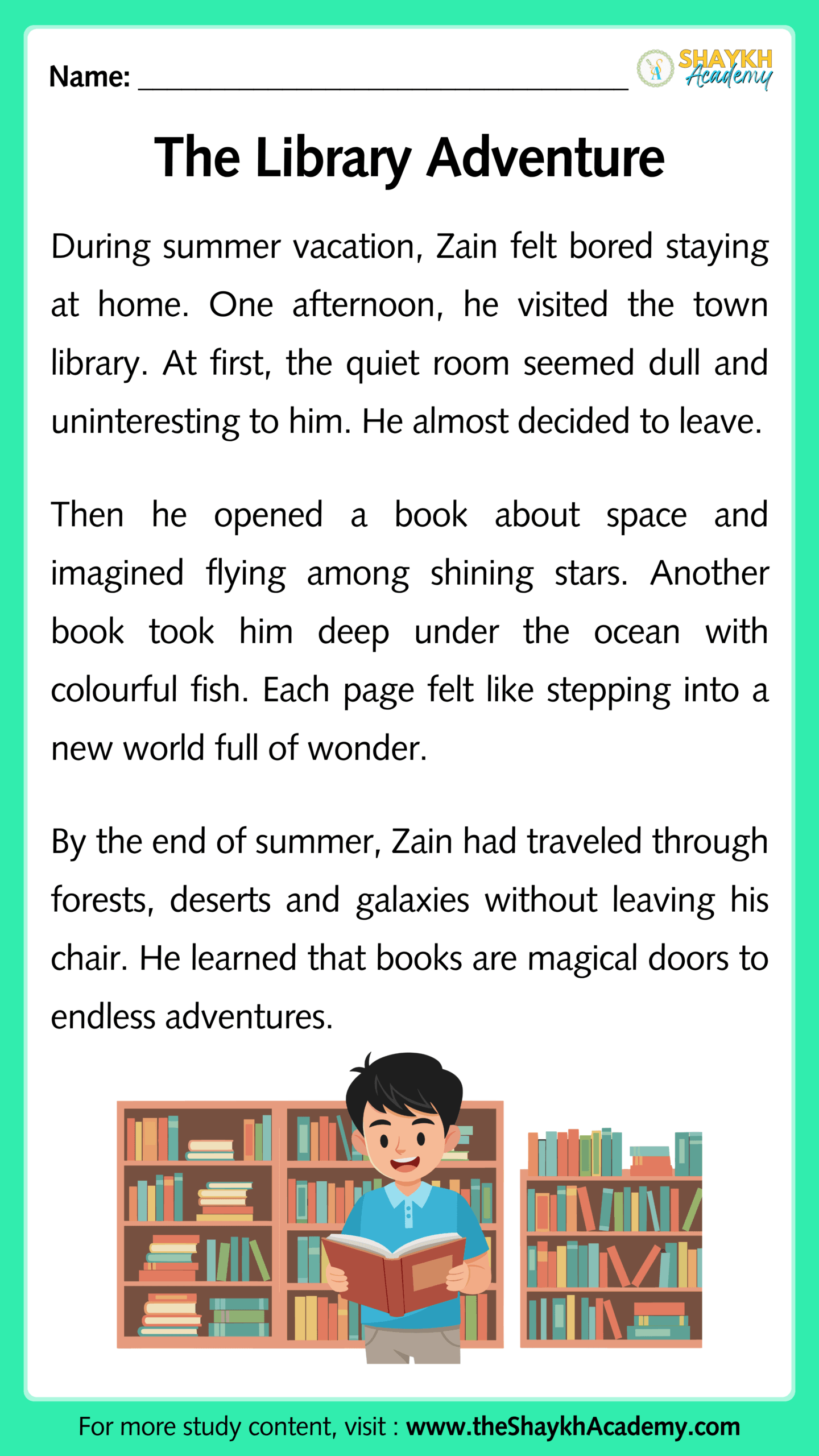 The Library Adventure