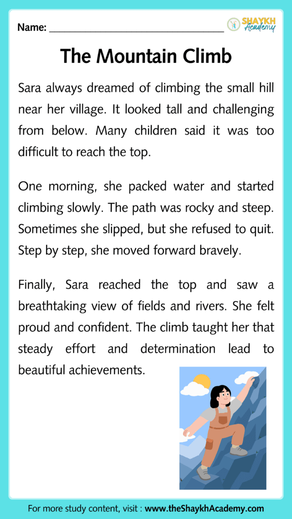 The Mountain Climb