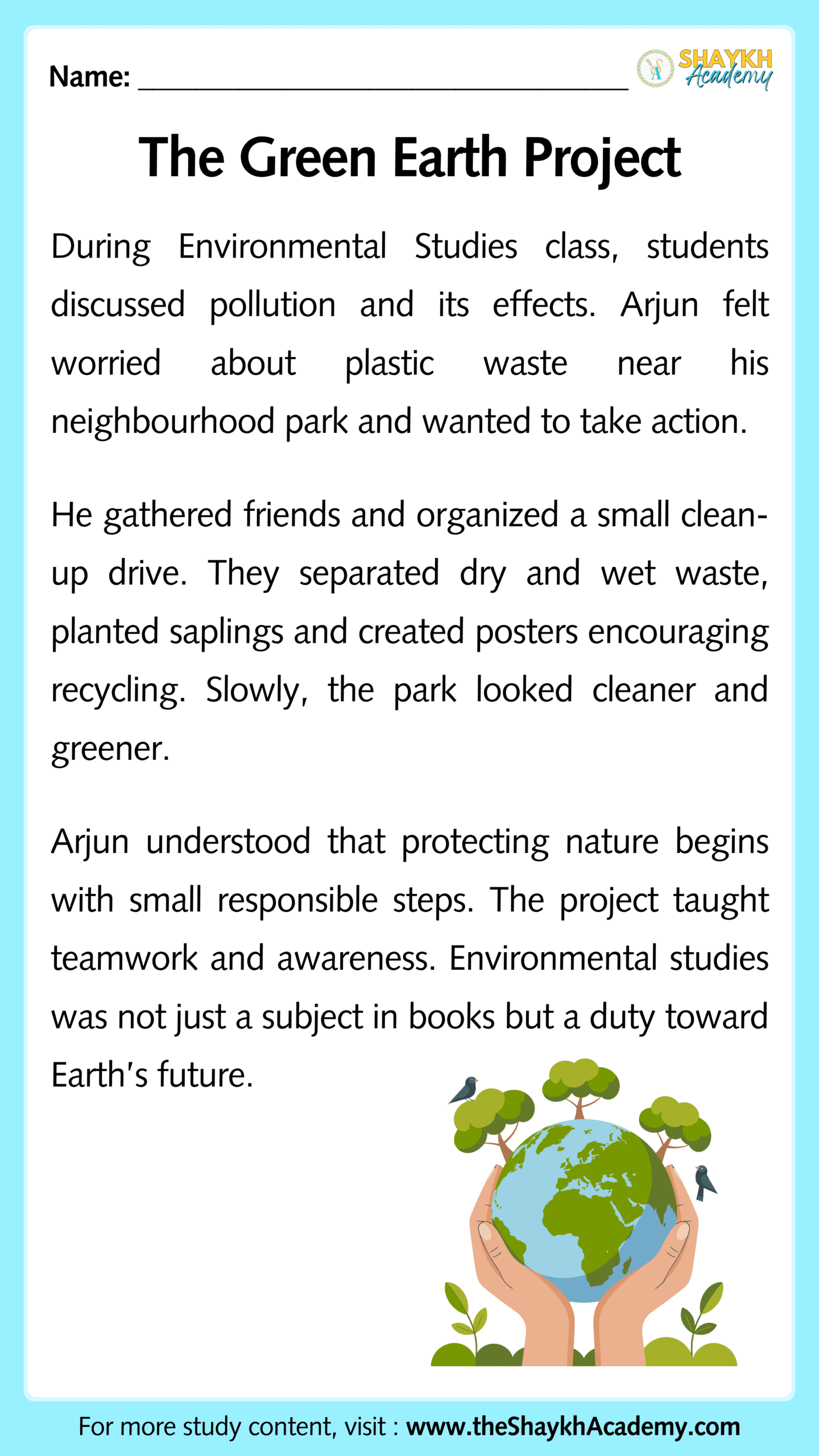 The Green Earth Project