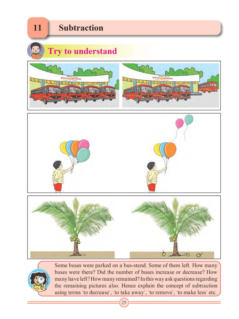 Chapter 11 – Subtraction
