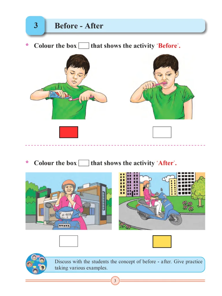 Chapter 3 – Before – After