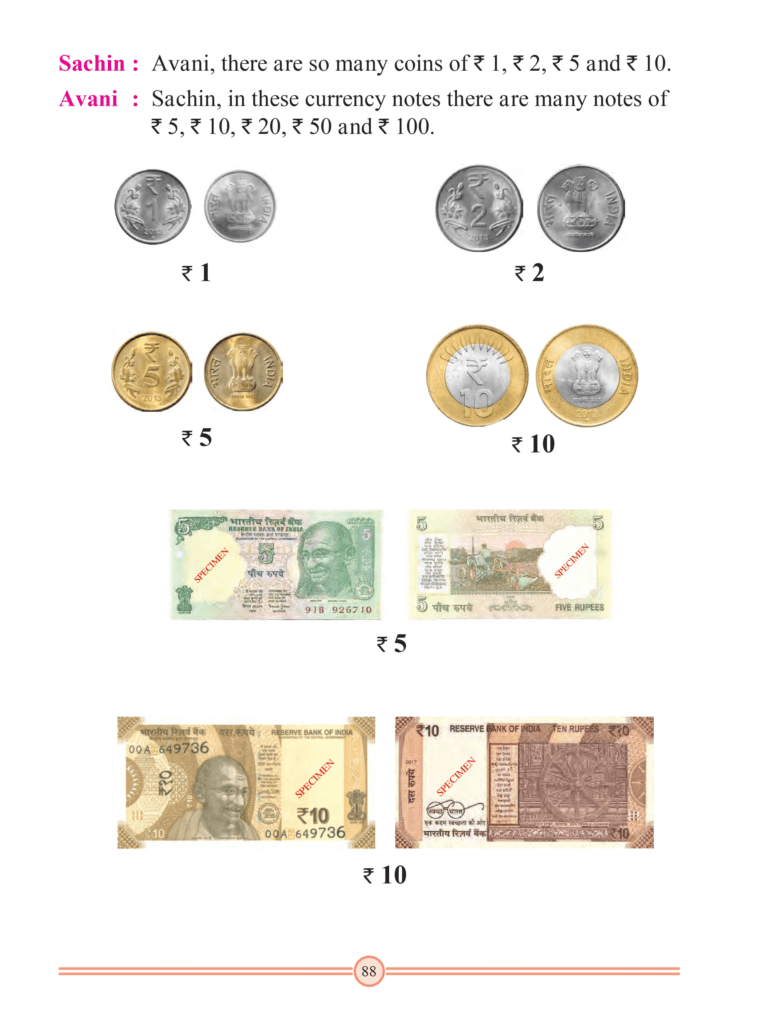 Chapter 26 – Coins and Currency Notes